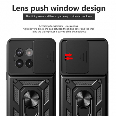 Husa OnePlus 13R Techsuit CamShield negru [5]