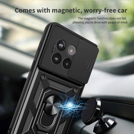 Husa OnePlus 13R Techsuit CamShield negru [4]