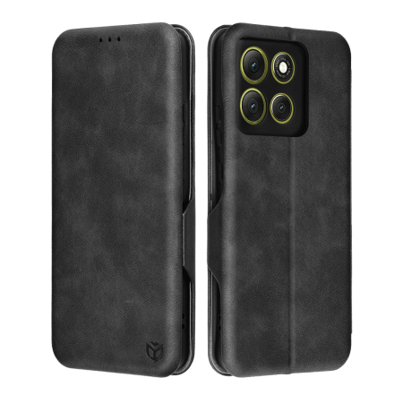 Husa pentru Motorola Moto G86, Techsuit, Safe Wallet Plus, Neagra [2]