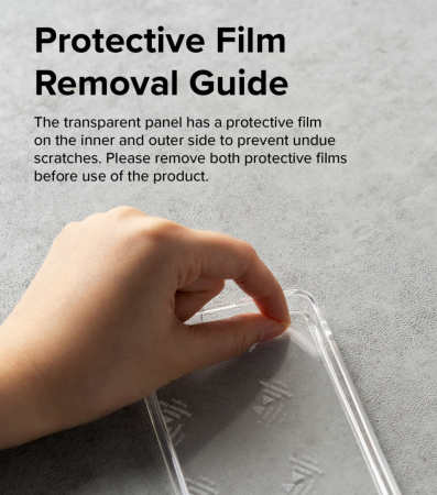 Husa Ringke Fusion Iphone 14 Pro clear eco pack [7]