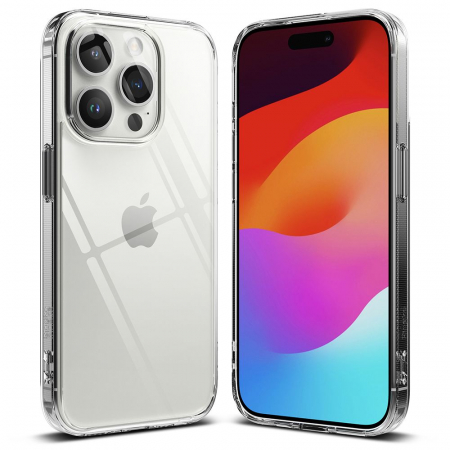 Husa Ringke Fusion IPhone 15 Pro transparent [5]