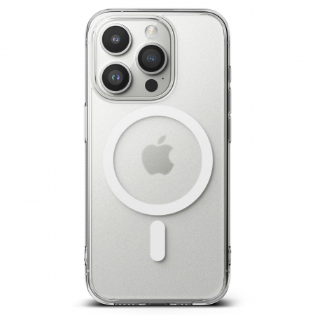Husa Ringke Fusion IPhone 15 Pro transparent magsafe mata [0]