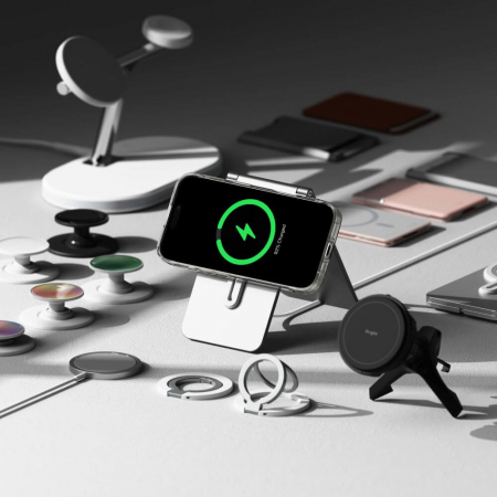 Husa Ringke Fusion IPhone 16 Pro magsafe mata transparent [3]