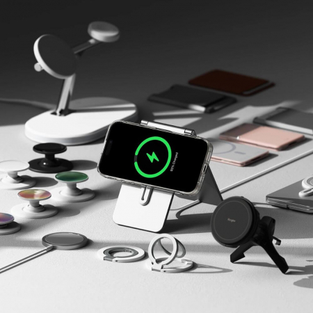 Husa Ringke Fusion IPhone 16 Pro Max magsafe transparent [3]