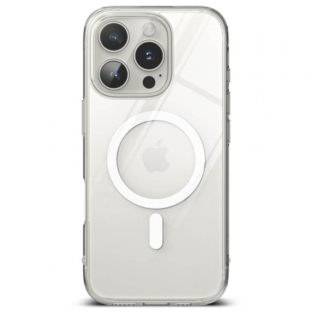 Huse Iphone - Husa Ringke Fusion IPhone 16 Pro Max magsafe transparent