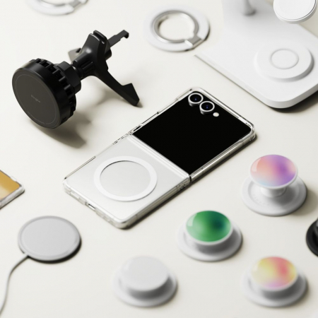 Husa Ringke Fusion Magnetic Magsafe Samsung Galaxy Z Flip 7 transparent [6]