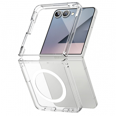 Huse Galaxy Z - Husa Ringke Fusion Magnetic Magsafe Samsung Galaxy Z Flip 7 transparent