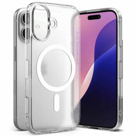 Husa Ringke Fusion Magsafe IPhone 16 transparent mat [6]