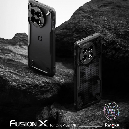 Husa Ringke Fusion X OnePlus 13R negru [5]