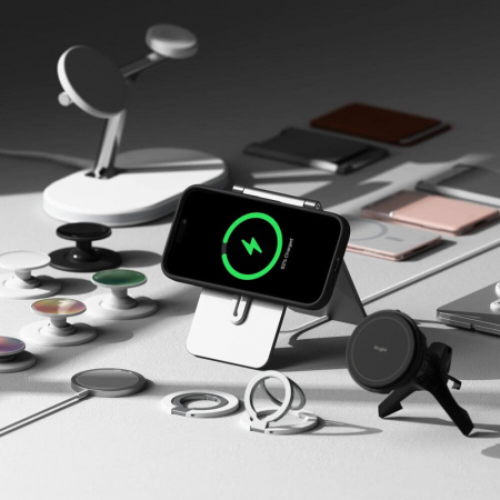 Husa Ringke Silicone Iphone 16 negru magsafe [4]