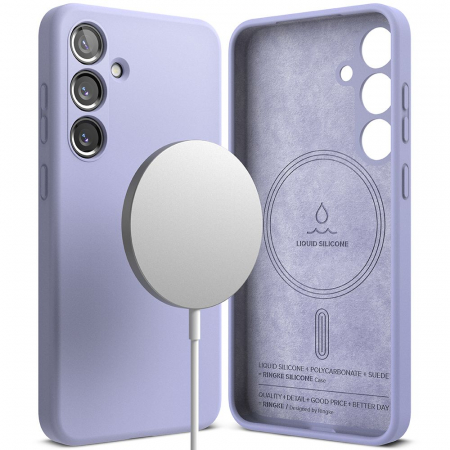 Huse Galaxy S - Husa Ringke Silicone Samsung Galaxy S24 magsafe mov