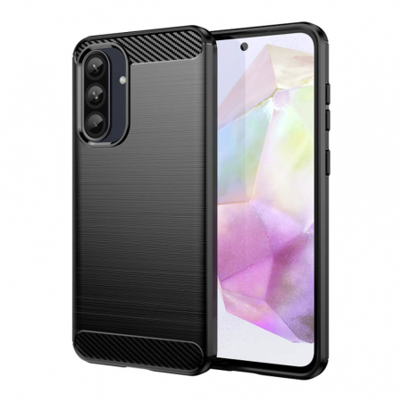 Husa Samsung A36 5G / A56 G - Husa Samsung Galaxy A36 5G / A56 5G Techsuit carbon