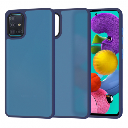 Husa Samsung Galaxy A51 Techsuit Halofrost albastru [0]