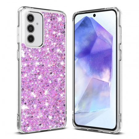 Husa Samsung Galaxy A55 5G Techsuit Sparkly Glitter [0]