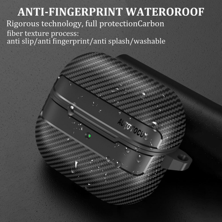 Husa Samsung Galaxy Buds 3 / 3 Pro Techsuit Carbonfiber [4]
