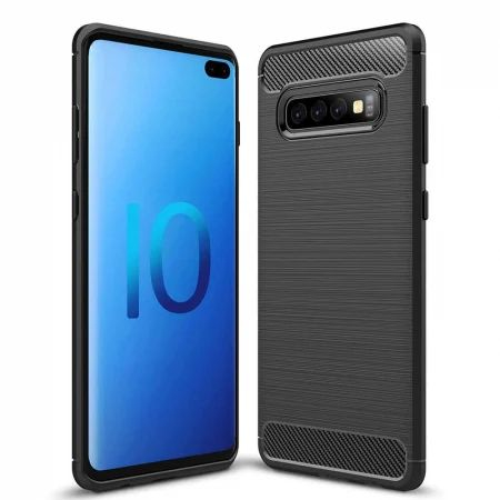 Huse Galaxy S - Husa Samsung Galaxy S10 Techsuit carbon