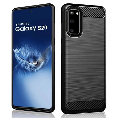 Huse Galaxy S - Husa Samsung Galaxy S20 Techsuit carbon