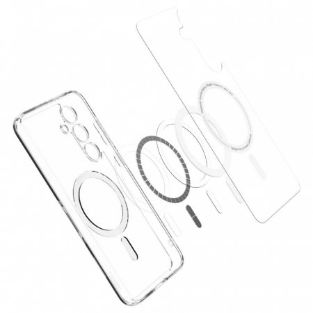 Husa Samsung Galaxy S24 FE Spigen Ultra Hybrid magsafe transparent [6]