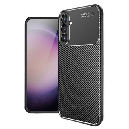 Husa Samsung S24 FE - Husa Samsung Galaxy S24 FE Techsuit carbonfiber