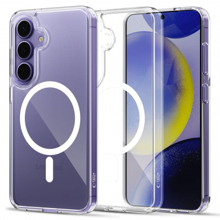Huse Galaxy S - Husa Samsung Galaxy S25 Plus Tech-Protect Flexair Hybrid magsafe