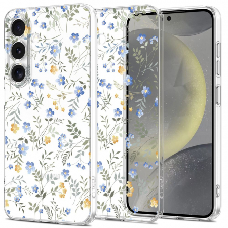 Huse Galaxy S - Husa Samsung Galaxy S25 Tech-Protect Flexair flori