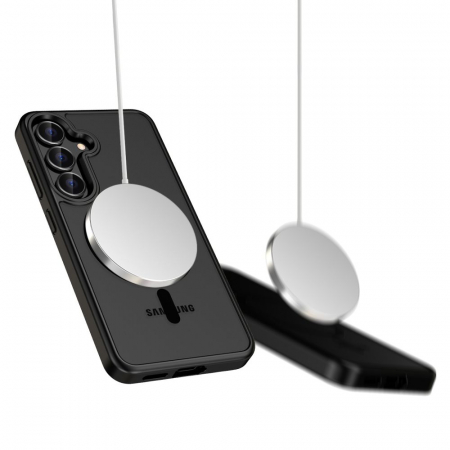 Husa Samsung Galaxy S25 Tech-Protect MagMat Magsafe negru mat [3]