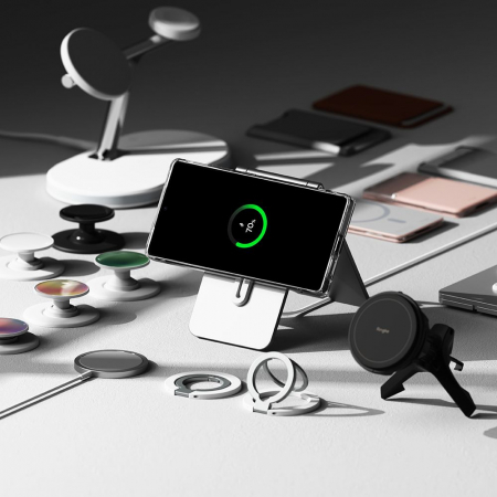 Husa Samsung Galaxy S25 Ultra Ringke Fusion Magsafe transparent [6]