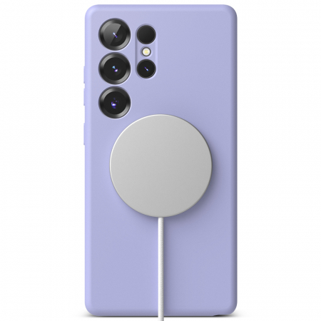 Husa Samsung Galaxy S25 Ultra Ringke Silicone mov magsafe [1]