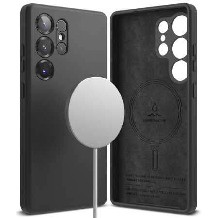 Husa Samsung Galaxy S25 Ultra Ringke Silicone mov magsafe [5]