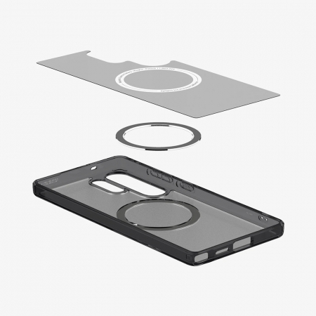 Husa Spigen Ultra Hybrid Samsung Galaxy S25 Ultra frost negru magsafe [2]