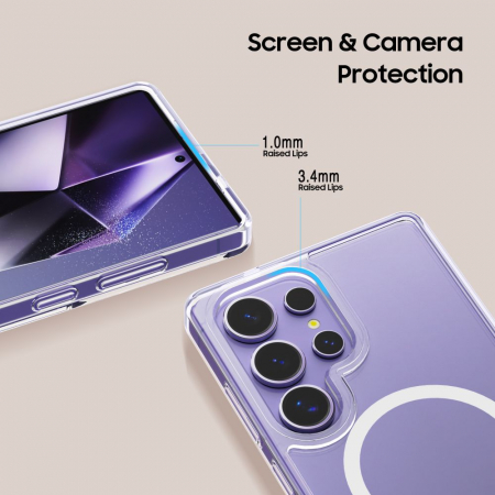 Husa Samsung Galaxy S25 Ultra Tech-Protect Flexair Hybrid magsafe [1]