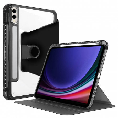 Huse Galaxy Tab - Husa Samsung Galaxy Tab S9 Plus X810 / X816B / S9 FE Plus X610 / X616B / S10 Plus X820 12.4 inch Techsuit Crystal Visison negru
