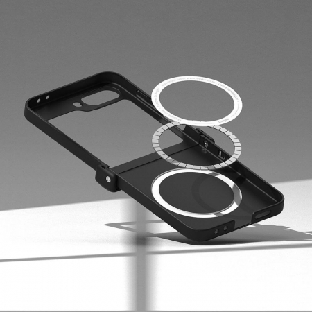 Husa Samsung Galaxy Z Flip 6 Ringke Slim Hinge magsafe negru [4]