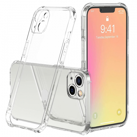 Husa Shockproof clear silicone Techsuit Iphone 16 Pro Max [4]