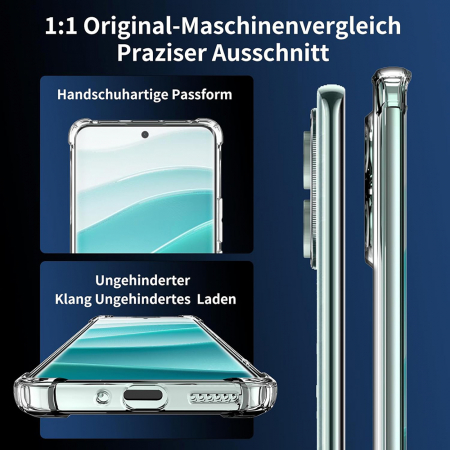 Husa Shockproof clear silicone Techsuit Xiaomi Poco F7 Ultra [2]