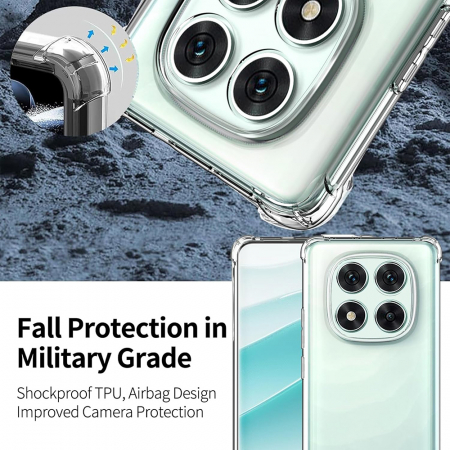 Husa Shockproof clear silicone Techsuit Xiaomi Poco F7 Ultra [3]