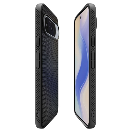 Husa silicon Google Pixel 10 / 10 Pro Spigen - Liquid Air Matte Black [2]