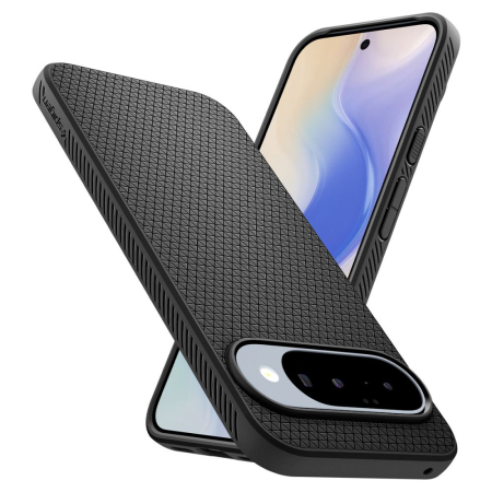 Husa silicon Google Pixel 10 / 10 Pro Spigen - Liquid Air Matte Black [6]