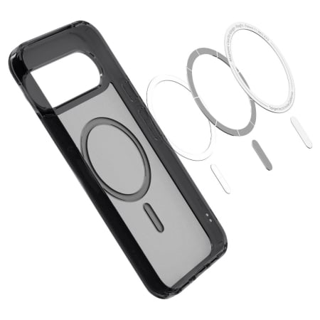 Husa silicon Google Pixel 10 / 10 Pro Spigen - Ultra Hybrid MagSafe Frost Black [4]