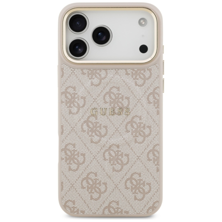 Huse Iphone - Husa silicon Guess - Hardcase 4G Classic MagSafe (GUHMP17LP4MSEGCP) - iPhone 17 Pro - Pink