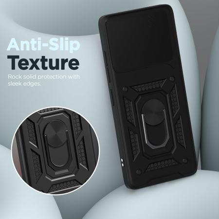 Husa silicon Honor 400 Lite Techsuit - CamShield Series Black [2]
