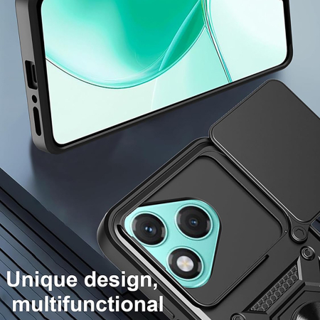 Husa silicon Honor 400 Lite Techsuit - CamShield Series Black [5]