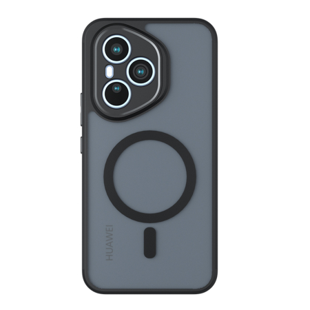 Husa Honor 400 Pro - Husa silicon Honor 400 Pro Techsuit - PureFrost MagSafe  Frosted Black