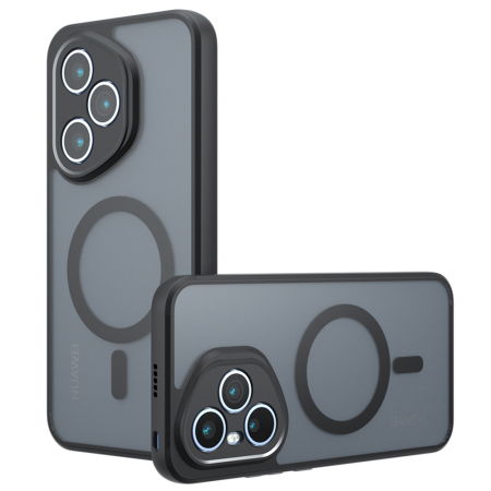 Husa Honor 400 - Husa silicon Honor 400 Techsuit - PureFrost MagSafe Frosted Black