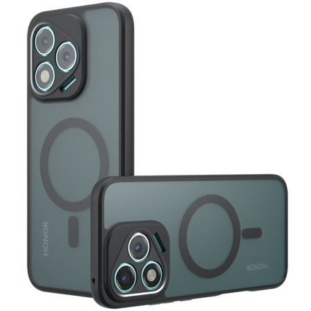 Husa Honor Magic 8 Lite - Husa silicon Honor Magic8 Lite Techsuit - PureFrost MagSafe Frosted Black