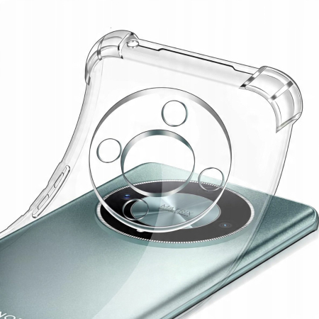 Husa silicon Honor Magic8 Lite Techsuit - Shockproof Clear Silicone Clear [5]