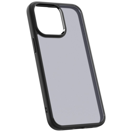 Husa silicon iPhone 15 Pro Spigen - Ultra Hybrid Frost Black [1]