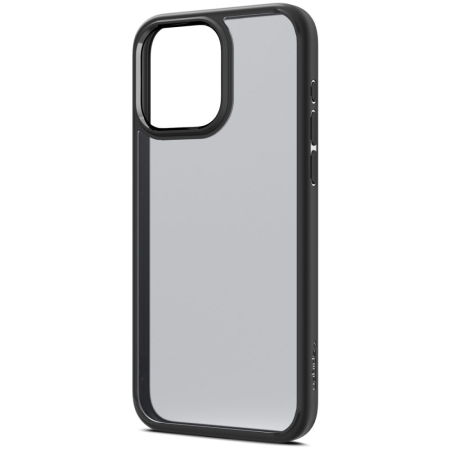 Husa silicon iPhone 15 Pro Spigen - Ultra Hybrid Frost Black [6]