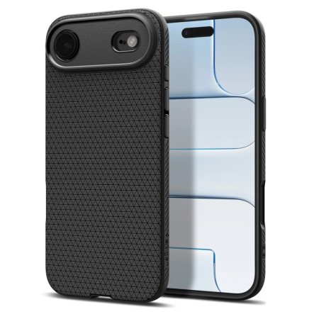 Husa silicon iPhone 17 Air Spigen - Liquid Air Matte Black [6]