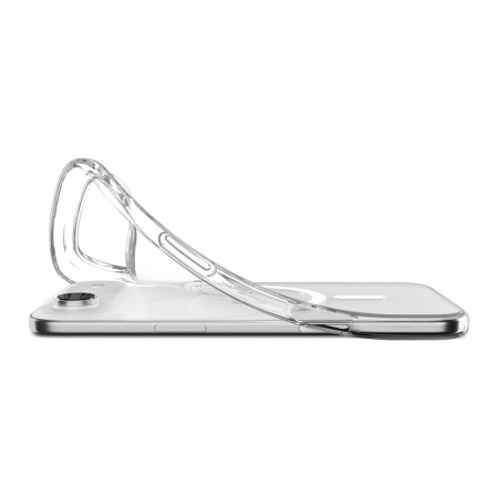 Husa silicon iPhone 17 Air Spigen - Liquid Crystal MagSafe Clear / White [4]